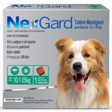 NexGard 10,1 a 25kg 68mg
